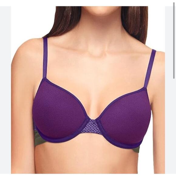 Wacoal B'Tempt'd Standard Spectaror Bra Purple Size 34D - Picture 1 of 4